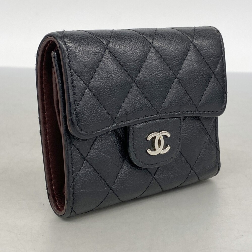 CHANEL Black Caviar Leather Wallet - Picture 2 of 9